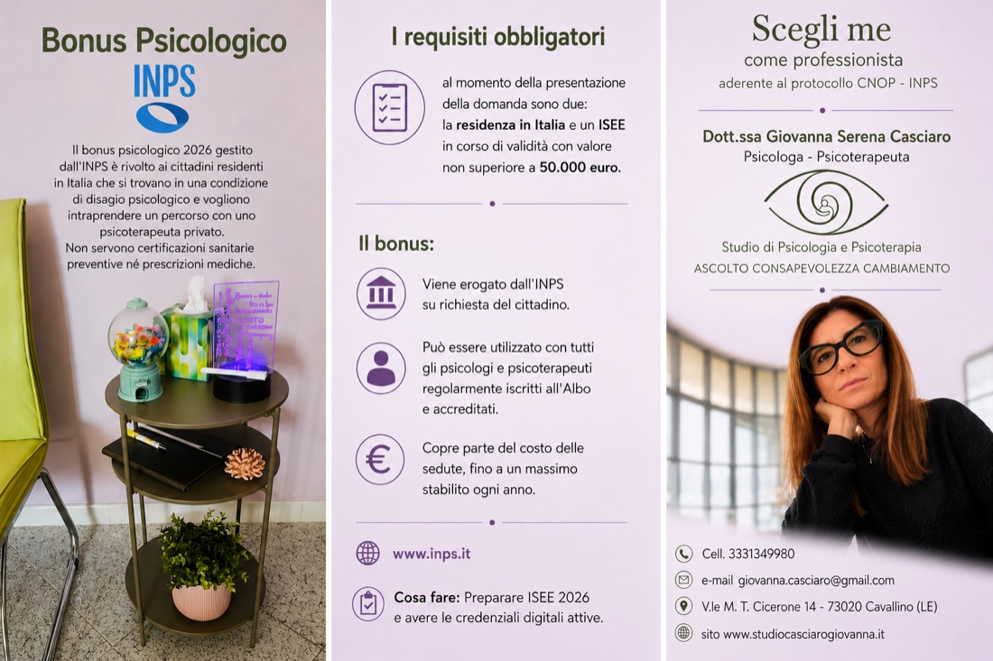 Depliant Bonus Psicologico INPS 2026