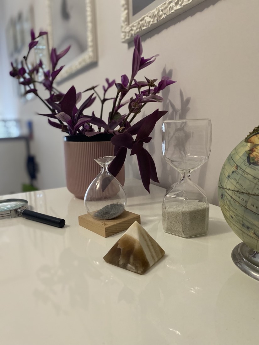 Dettaglio d'arredo dello studio